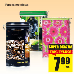 Puszka metalowa