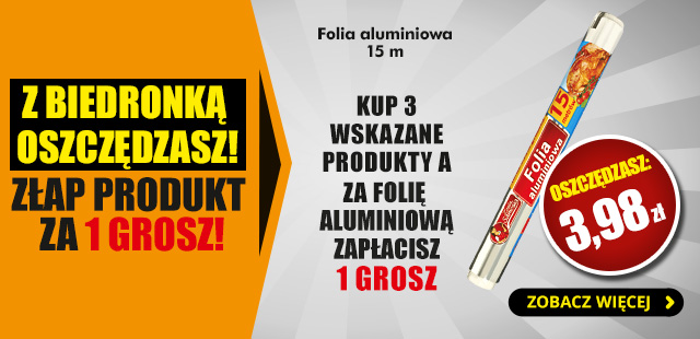 Z Biedronką oszczędzasz oferta od 3.07