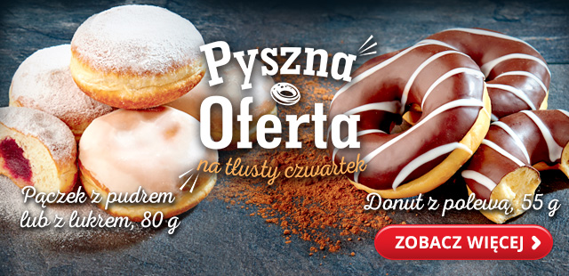 Pyszna oferta na tłusty czwartek