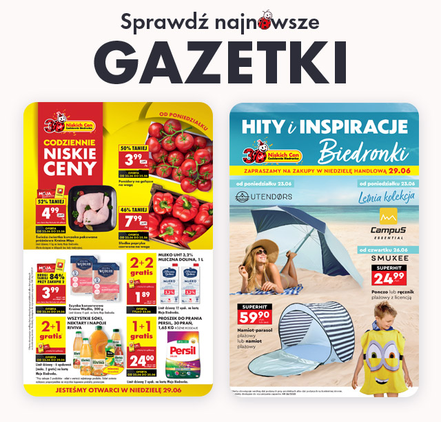 Sprawdź najnowsze gazetki
