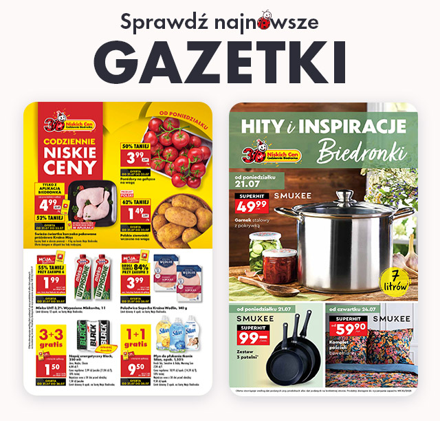 Sprawdź najnowsze gazetki!