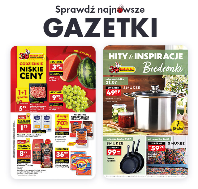 Sprawdź najnowsze gazetki!