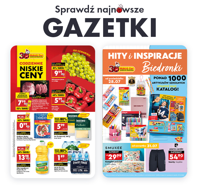 Sprawdź najnowsze gazetki!